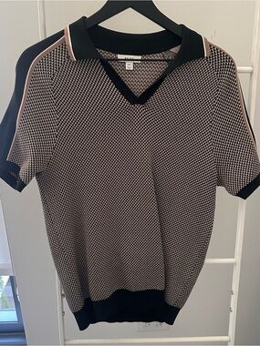 Reiss pattern polo